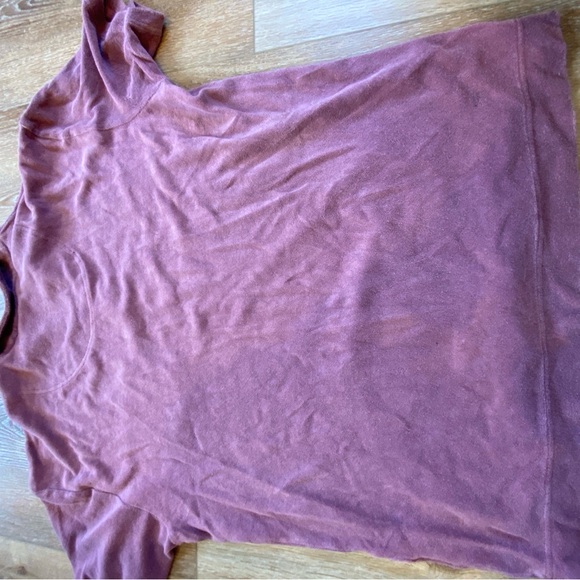 OAS Dusty Rose Terry Cloth Short Set - Picture 4 of 9